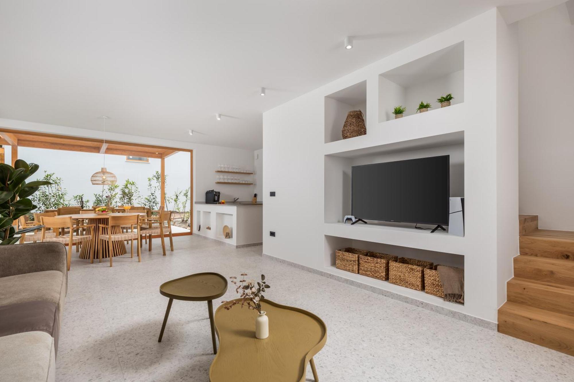 1 With Pool Soline, Krk, 280 M From Beach, By 4villas Villa